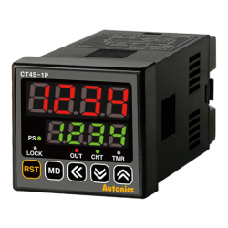 CT4S-1P4 48x48 4 Hane 100-240VAC Tek Setli Dokunmatik Sayıcı